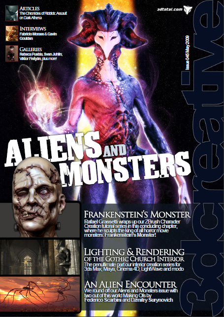 3D Creative Magazine, issue #45 May 2009 3D Creative Magazine, issue #45 May 2009